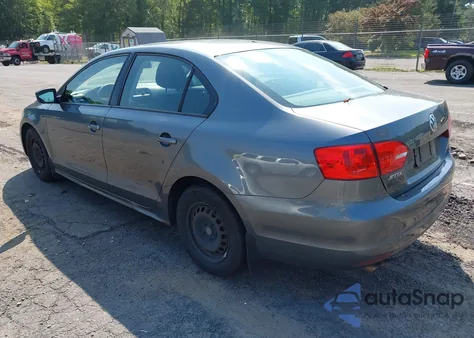 2012 Volkswagen Jetta 2.0L S from USA, damaged, VIN 3VW2K7AJ3CM310662